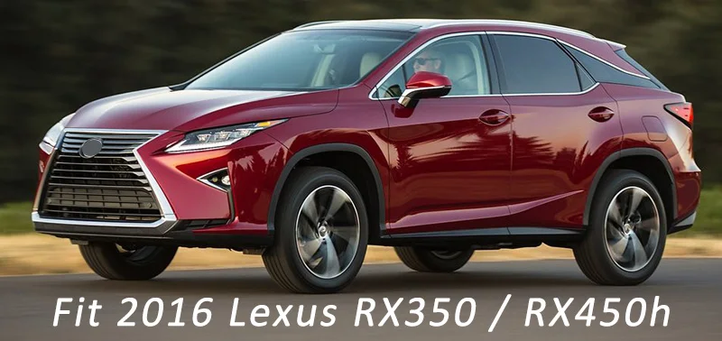 Хромированная дверная обшивка для Lexus RX 350 450 литьевая крышка комплект аксессуаров