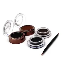 MISS FIVE 2 в 1 Женская натуральная красота 3D пудра для бровей Палитра+ Гладкая долговечная пятнистая быстросохнущая гелевая подводка для глаз