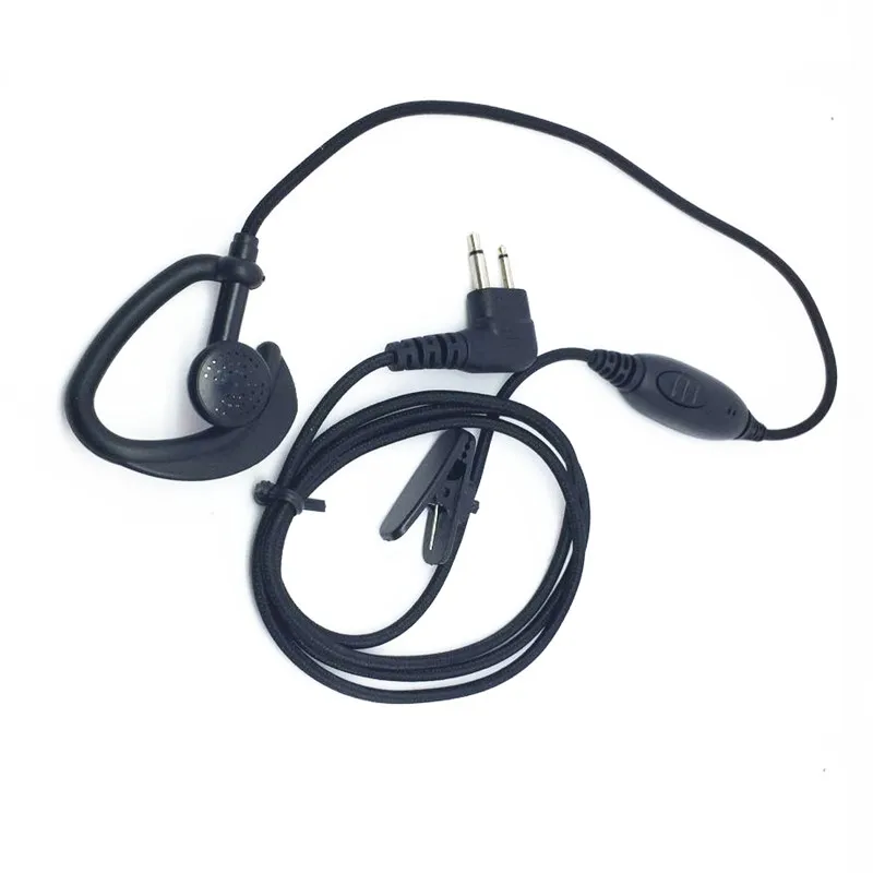 Черный провод плетеный наушники для motorola GP88 GP88S GP2000 PRO1150 PRO2150 PRO3150 GP300 GP68 ep450 иди и болтай walkie talkie