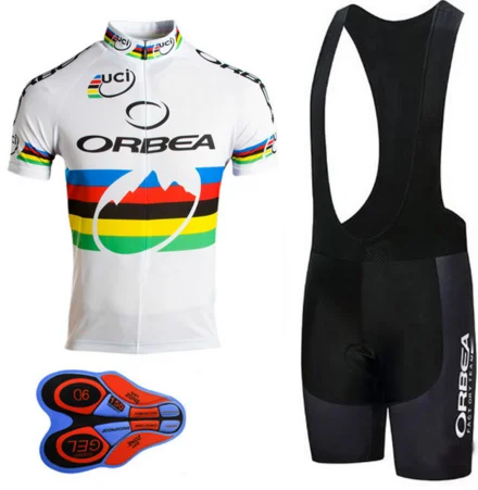Meikroo Cycling Jersey 2018 orbea Pro Team Men Short Sleeve Mountain Bike Clothing