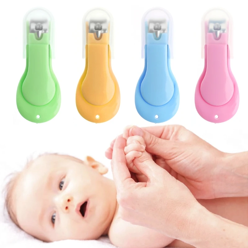 

Brand 1PC Nail Clipper Baby Safe Care Cutter Trimmer Scissor Manicure For Infant Newborn Baby Nail Care Product Random Color