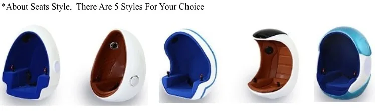 Virtual Reality Two Seats 9DVR Simulator Egg Cinema Game Machine (1)