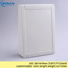 Изготовленные на заказ электронные корпуса Настенный монтажный корпус из АБС-пластика Корпус для электроники 200*145*64 мм