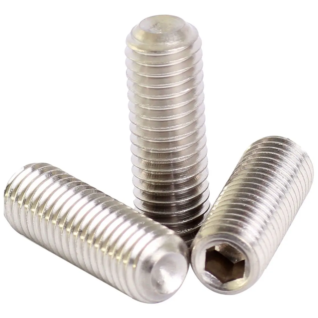 

M8 Stainless Steel Grub Screws Cup Point Hex Socket Set Screw M8*16mm 30pcs