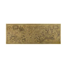 Гарри Поттер Волшебная карта мира знаменитый вид крафт-бумаги постер для бара/Кафе Ретро плакат декоративной живописи 72x26cm