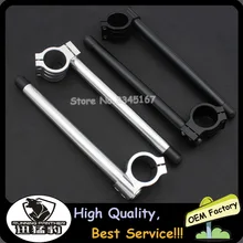 7/" 22 мм зажим руля Ons 31, 33 размер 35, 37, 39-41 51 мм Мотоцикл с ЧПУ рукоятки руля черный или хромированный