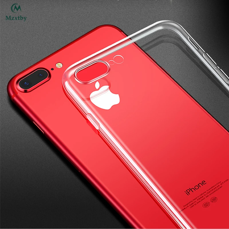 

Mzxtby Clear Soft TPU Cover Support Wireless Charging Back Protector Case Cover for IPhone 5 6 7 8 Plus Xr Xs Max X Clean Case