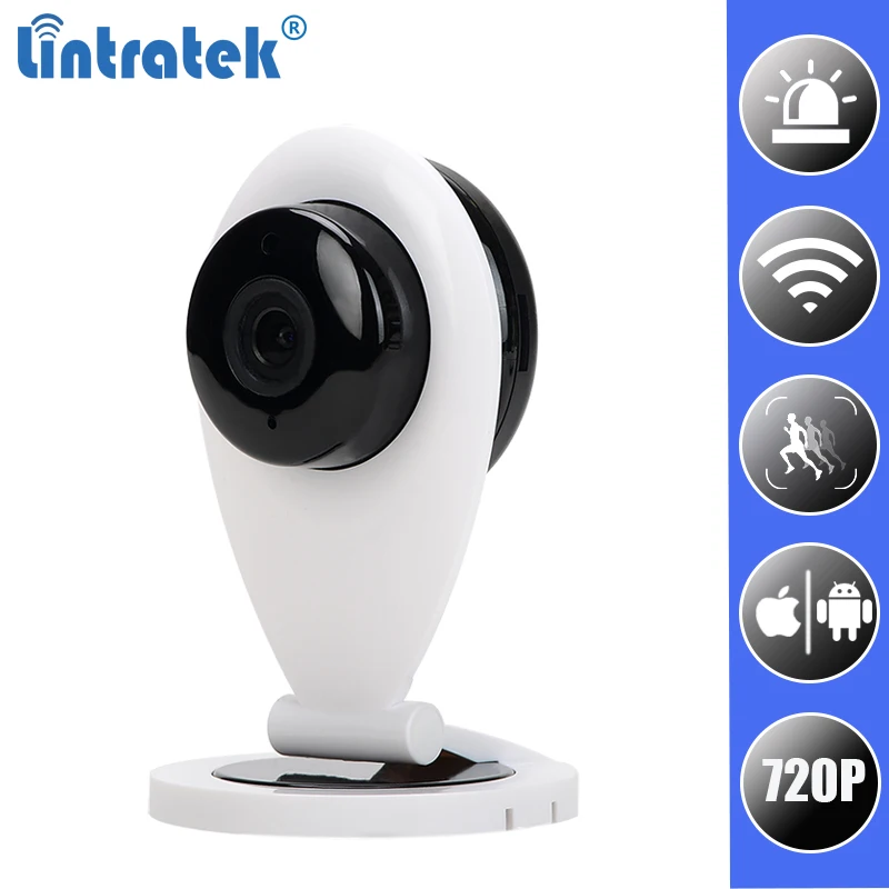 Смарт Wi Fi компактная камера видеонаблюдения HD 720 P Беспроводной охранных P2P IP