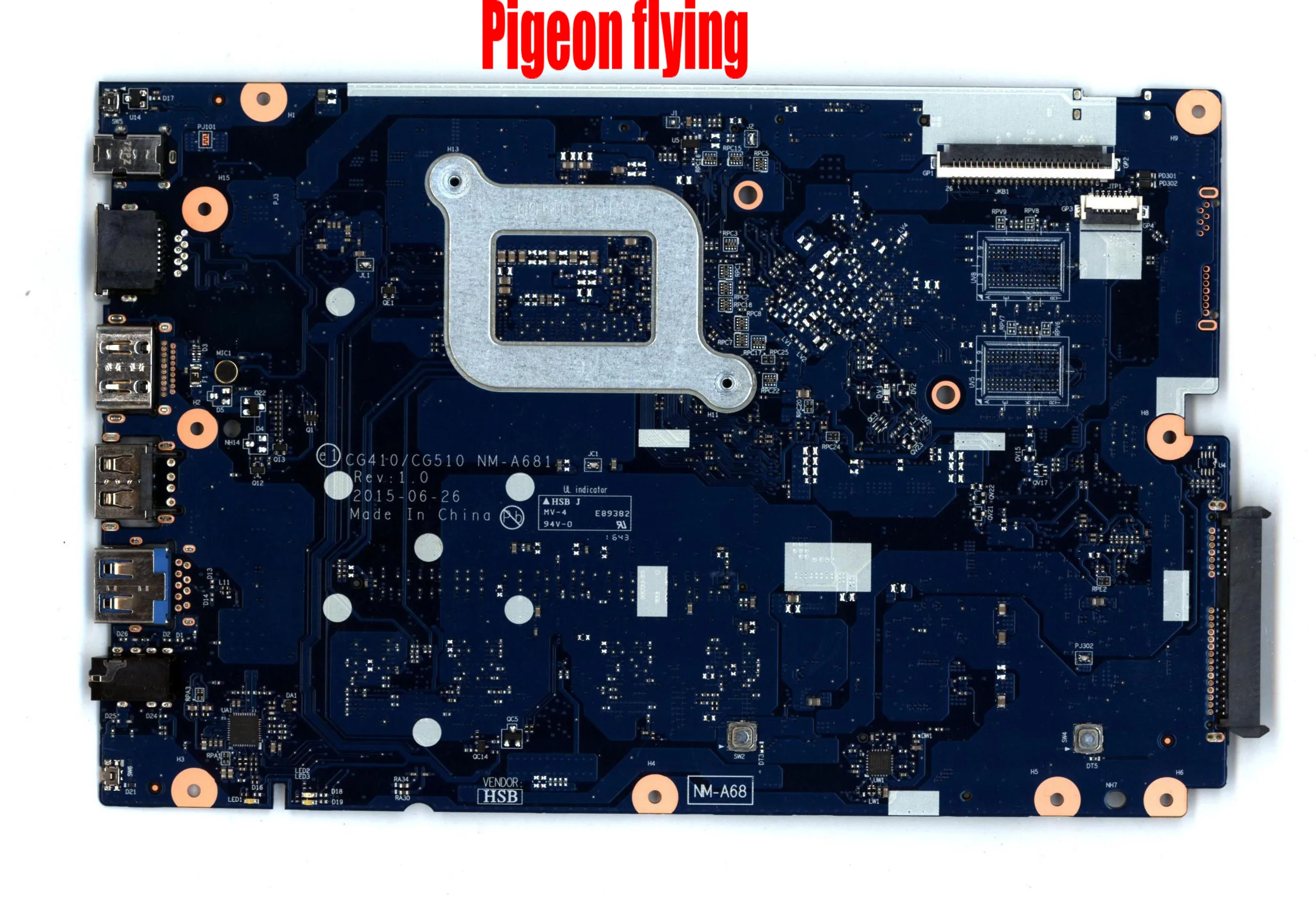New 80qq For Lenovo Ideapad 100 15 Ibd Laptop Motherboard Cg410 Cg510 Nm A681 Cpu I5 5200 Fru 5b20l80618 5b20k25458 100 Test Ok Motherboards Aliexpress