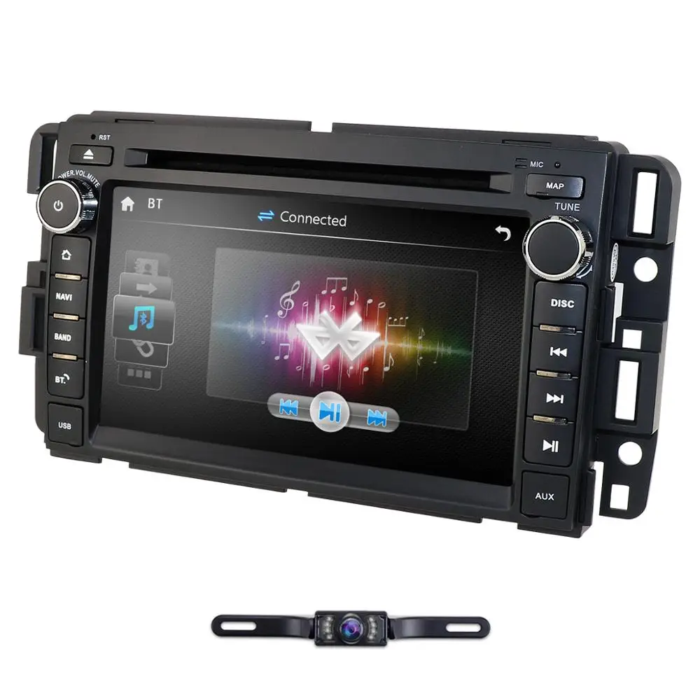 7 &quotWince автомобильный стерео DVD плеер GPS Navi для GMC Yukon Acadia Chevy 2007 2012 двойной Din в Dash