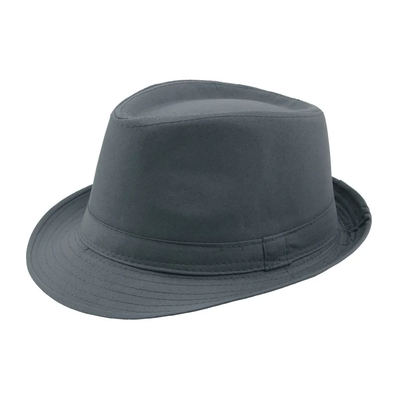 Новая мода, Солнцезащитная шляпа, повседневная, для отдыха, шляпа для мужчин, Fedoras, Женская джазовая шляпа, уличный солнцезащитный козырек, шляпа, Пляжная шапка, Chapeu Feminino - Цвет: Серый