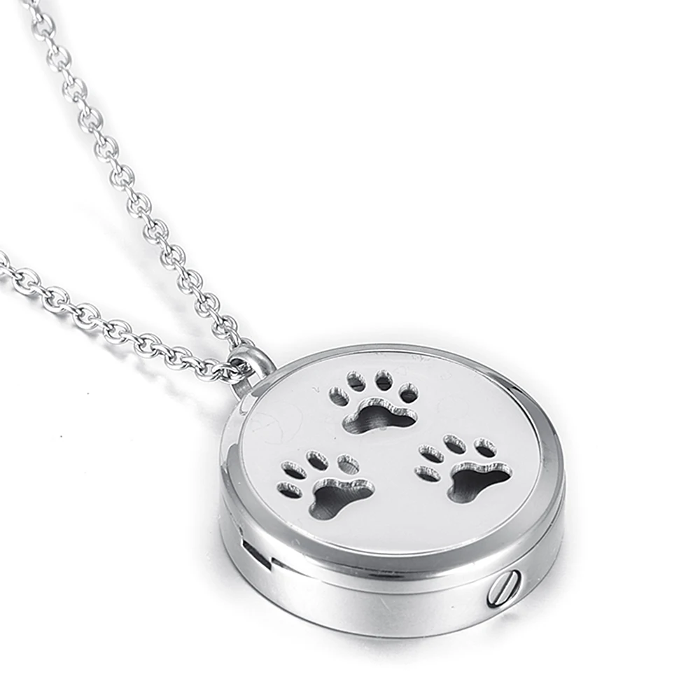 IJD5001 Functions Perfume Locket Cremation Jewelry For Pet Dog /Cat Ashes Memorial Keepsake Urns Pendant Necklace Pads As Gift | Украшения