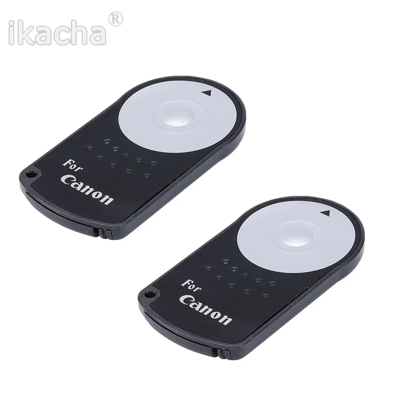 2pcs RC 6 IR Infrared Wireless Remote Control Shutter Release For Canon
