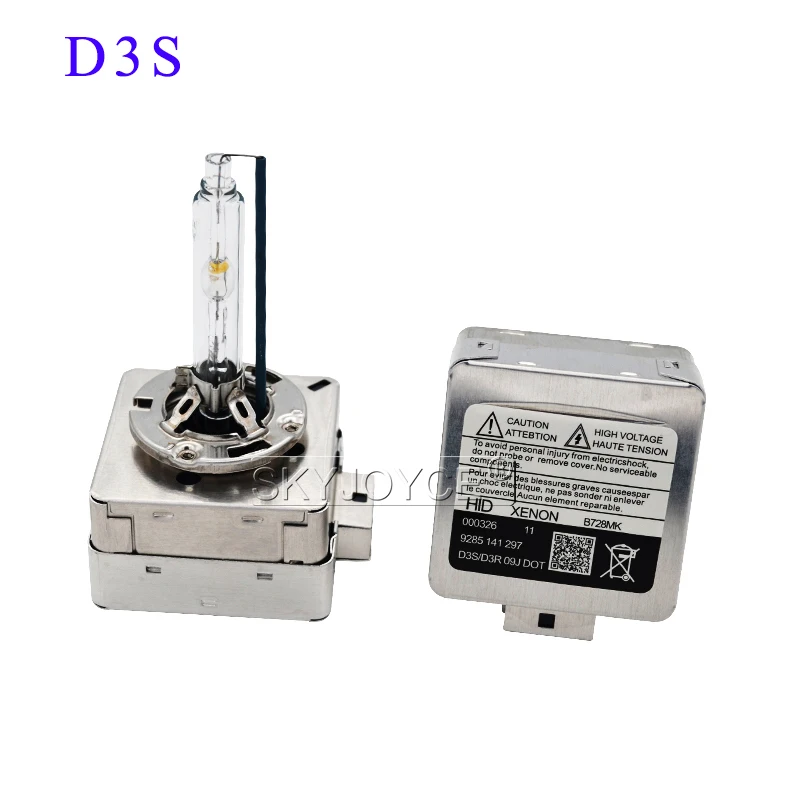 SKYJOYCE Original 35W 55W Xenon D1S D3S HID Xenon Bulb Super Bright HID D1S D3S Auto Car Headlight Bulb 4300K 5000K 6000K 8000K (3)