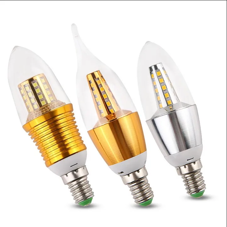 E14 spiral LED Super bright LED Candle bulbs Lighting energy saving