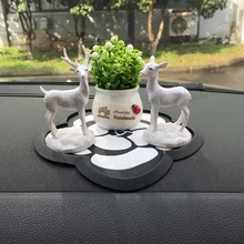 Большой размер мощный Противоскользящий коврик приборная панель для автомобиля Волшебный Противоскользящий коврик держатель нескользящий липкий коврик для iPhone телефона, MP3, Mp4