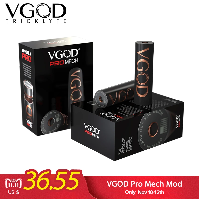 Original Elektronik Sigara VGOD Pro Mech Mod 510 thread Tank Atomizer Vaporizer Mechanical Mod Electronic Cigarettes Vape mod Original Elektronik Sigara VGOD Pro Mech Mod 510 thread Tank Atomizer Vaporizer Mechanical Mod Electronic Cigarettes Vape mod
