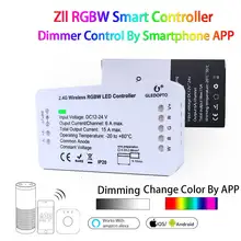 

Smart ZigBee RGBCCT Strip Controller DC12V/24V RGB LED Strip Work with Hue Echo Plus Hub ZLL Standard Timer LED Controller