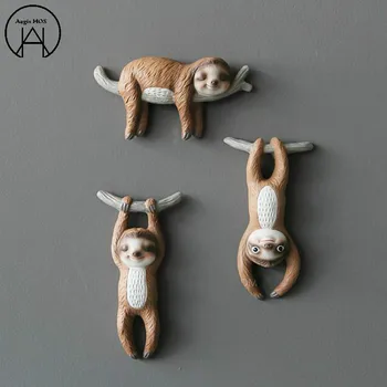 

Animal Sloth Decoration Stereoscopic Wall Sticker Walls Decor Wall Stickers For Kids Rooms Bedroom Decor