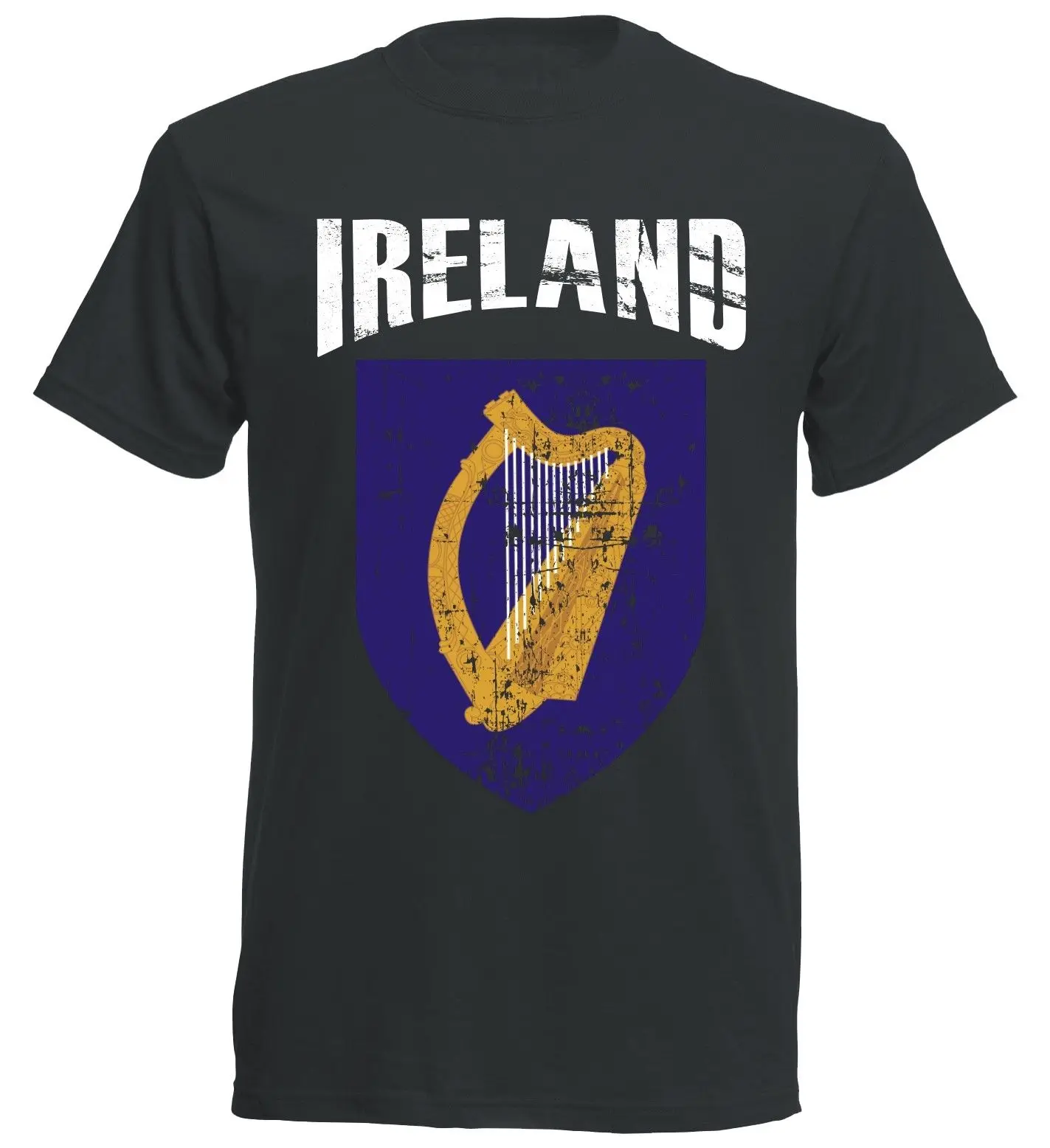 Simple Short Sleeved Cotton T Shirt Irland T Shirt Ireland