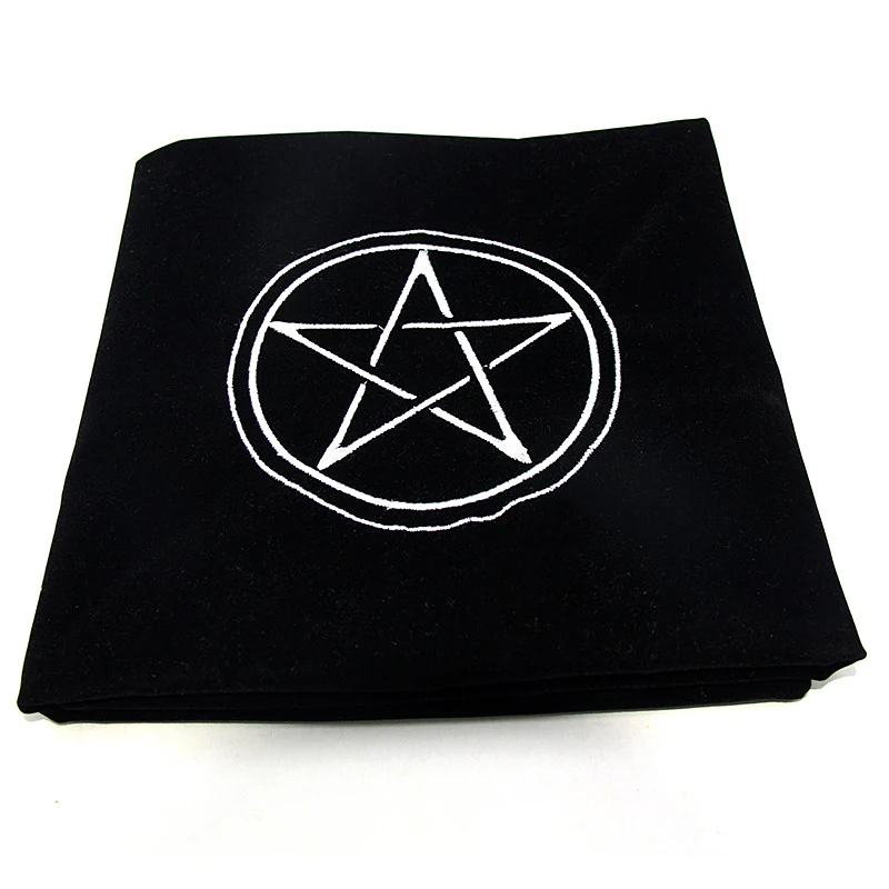  Vintage Altar Pentacle Sun Tarot Cards Party Table Cloth Tablecloth Divination Velvet Tapestry boar