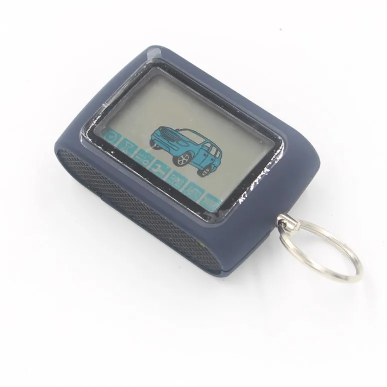 LCD Remote Control Key Fob Chain for Russian Two Way Car Burglar Alarm System Twage Starline D94 LCD Remote Control Key Fob Chain for Russian Two Way Car Burglar Alarm System Twage Starline D94