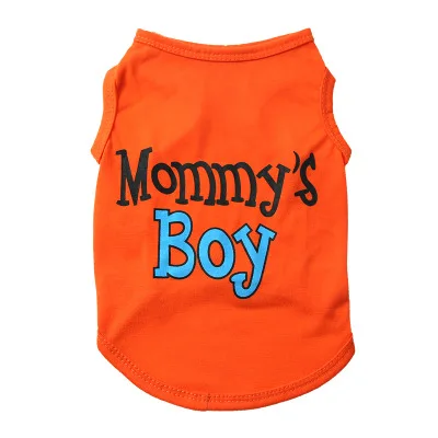 

Teddy puppy dog personality vest spring and summer Sweet Pet Dog Clothes for Small Dogs Shih Tzu Yorkshire Hoodies Sweatshirt So