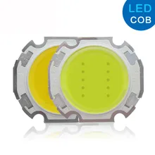 50 шт./лот высокое Мощность УДАРА светодиодный витые бусины 9 Вт белый/теплый белый круглый cob светодиодный шарик чипы 9 Вт