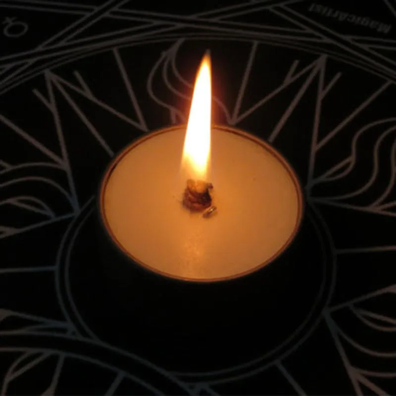 Automatic Metal Cup Candle Magic Tricks Magician Stage Close Up Party