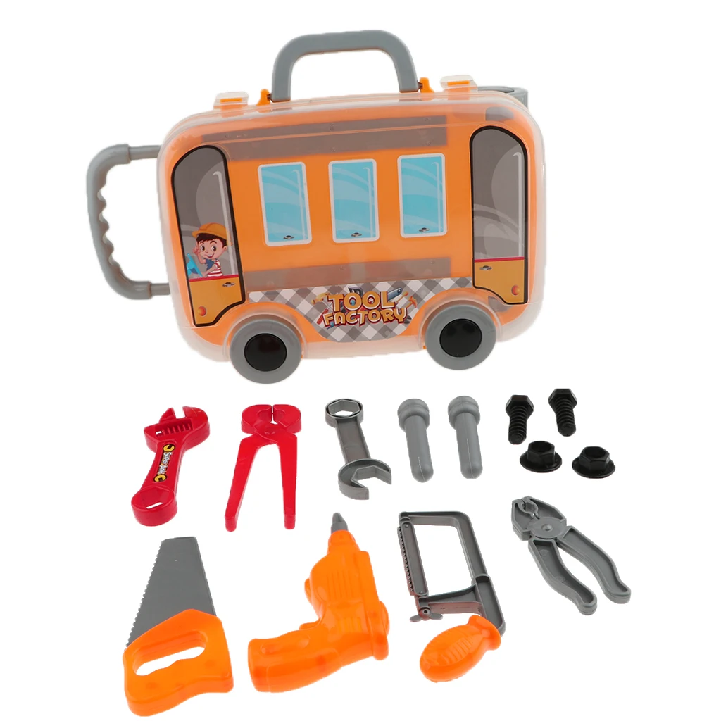 Kids Pretend Play Toy Doctor Kit Toys Funny Baby Role Play Kitchen Set Simulation Repair Tool for Toddlers Girls Toy