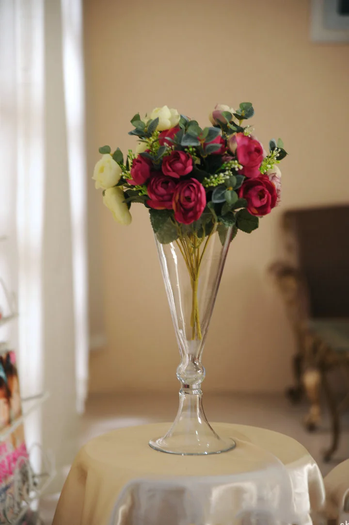 Online Get Cheap Glass Vase Centerpieces -Aliexpress.com Alibaba 8pcs Crystal glass vase centerpieces for wedding table decoration ,wedding flower stand candlestick(China - Online Get Cheap Glass Vase Centerpieces -Aliexpress.com Alibaba