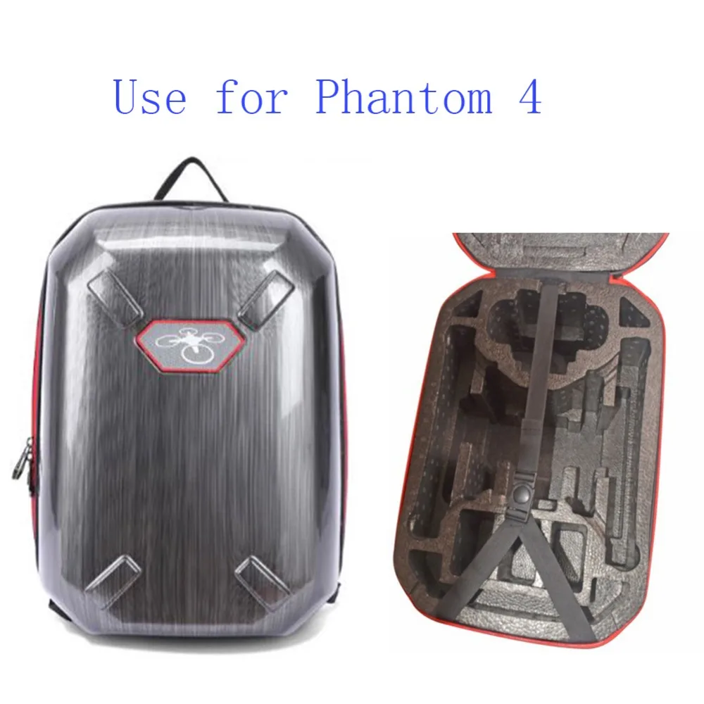 Phantom 4 Drone мешок Hard shell Водонепроницаемый рюкзак для FPV DJI серый процесс рисования PC