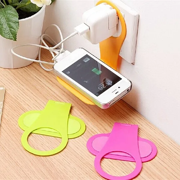 Mobile Phone Holder Hangs Wall Charging For Tablet Cellphone Mobile Phone Holder Hangs Wall Charging For Tablet Cellphone Mp3 Mp4 Random
