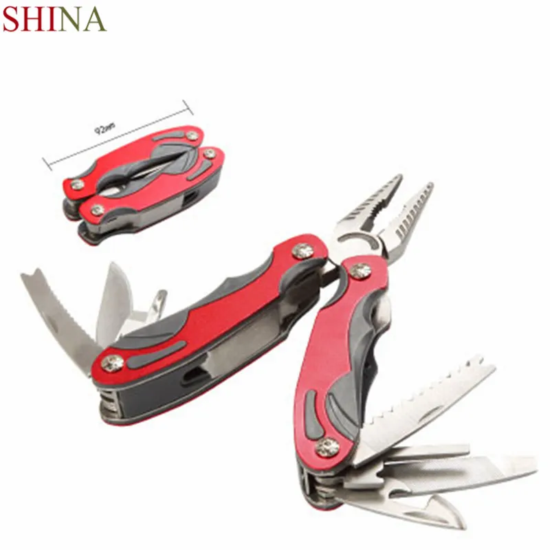 

SHINA Multi-tool Single-hand Screwdriver Set Tool Portable Stainless Steel Folding Pocket Outdoor Multi-purpose Folding Knife