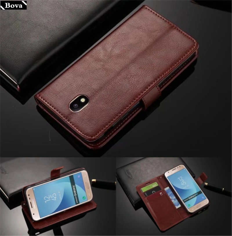 

card holder cover case for Samsung Galaxy J7 2017 J730F/DS J730FM/DS Pu leather case wallet case for Samsung J7 2017