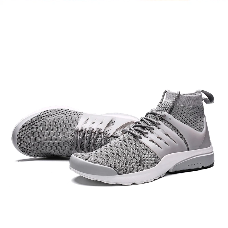 

Best Seller Men Running Shoes Plus Size 39-46 Men Socks Sneakers Sport Shoes Male Athletic Shoes Outdoor High Top Running Shoes