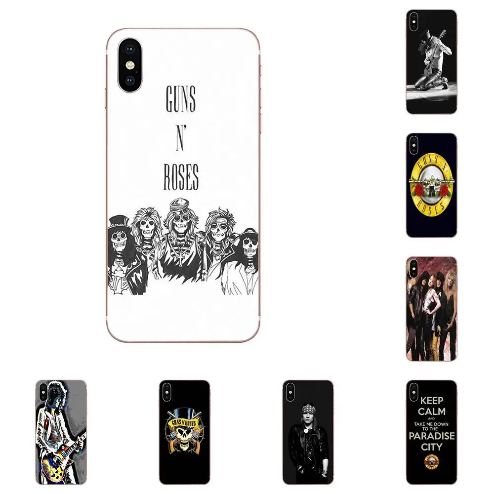 

For Huawei Nova 2 V20 Y3II Y5 Y5II Y6 Y6II Y7 Y9 G8 G9 GR3 GR5 GX8 Prime 2018 2019 TPU Cool Best Unique Guns N Roses