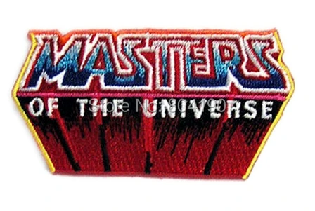 

3" HE-MAN MASTERS of the UNIVERSE Logo TV MOVIE FILM Series Uniform Costume Embroidered Iron On Patch Goth Punk