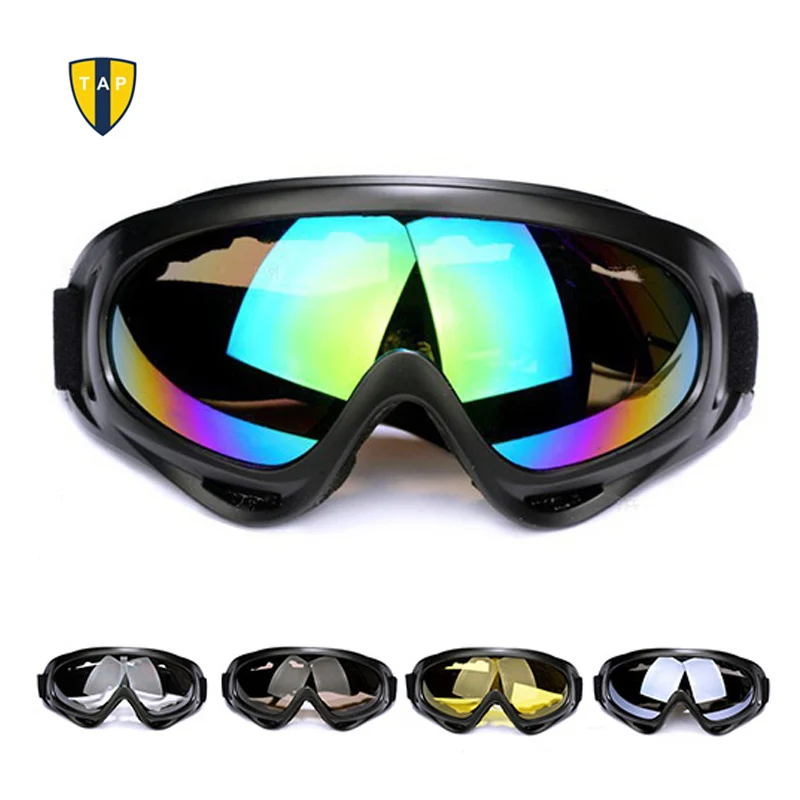 Skiing Eyewear Motorcycle Ballistic Goggles Snowboard Glasses Touring