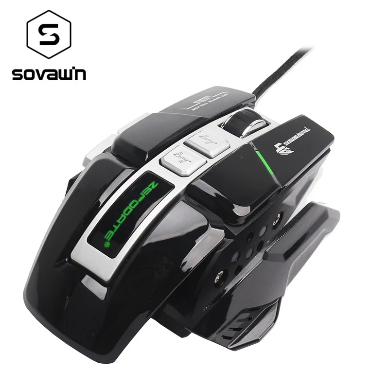 Wired Gaming Heavy Gamer Mouse Professional Macro Programming DIY Detachable Mouse RGB Backlit LED Computer PC Rechargeable Mice