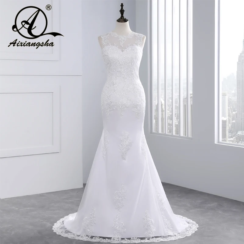 

2018 Cheap Lace Mermaid Wedding Dress Country Western Wedding Dresses Vestido de Casamento Bride Dress Vestido de Novia Sirena