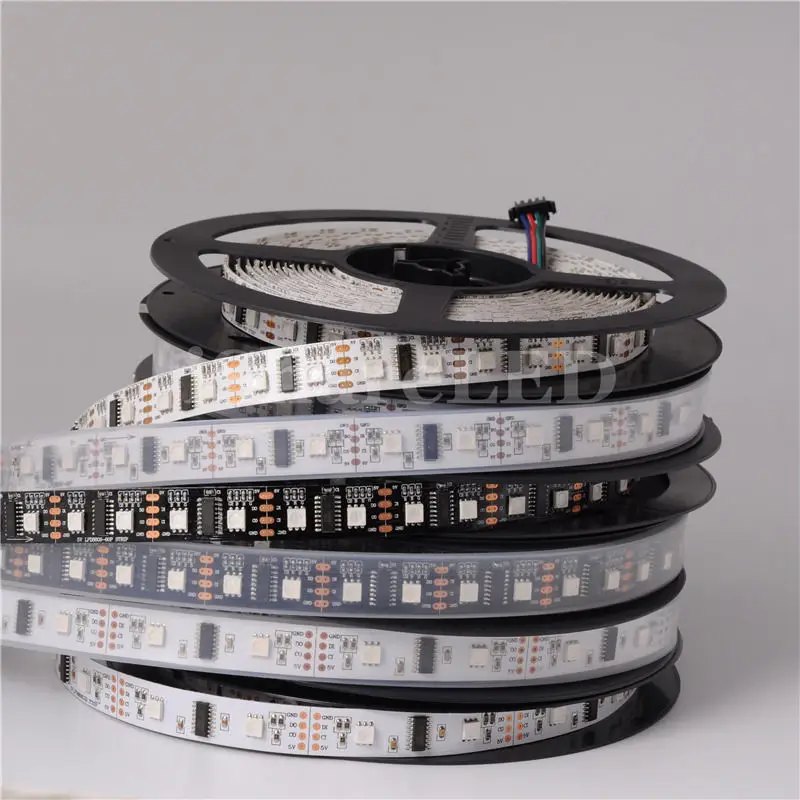 

1M/5M LPD8806 DC5V 32leds/m,48leds/m,52leds/m,60leds/m optional Waterproof or Non-Waterproof RGB Digital LED Pixel Strip Light