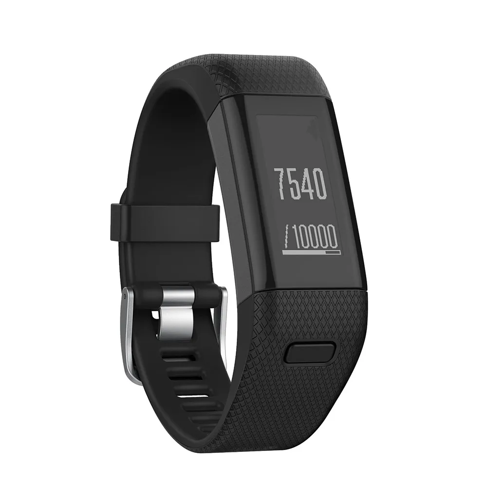 Силиконовые ремешки 3 в 1 для наручных часов Garmin Vivosmart HR + браслет пленка экрана