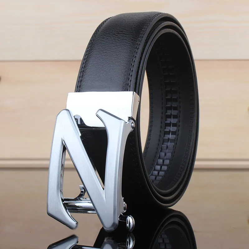 Famous Brand High Quality Luxury Belts Mens Cow Genuine Leather Brand New Designer Straps For Male Automatic Z Buckle Ceintures comfort click belt Belts