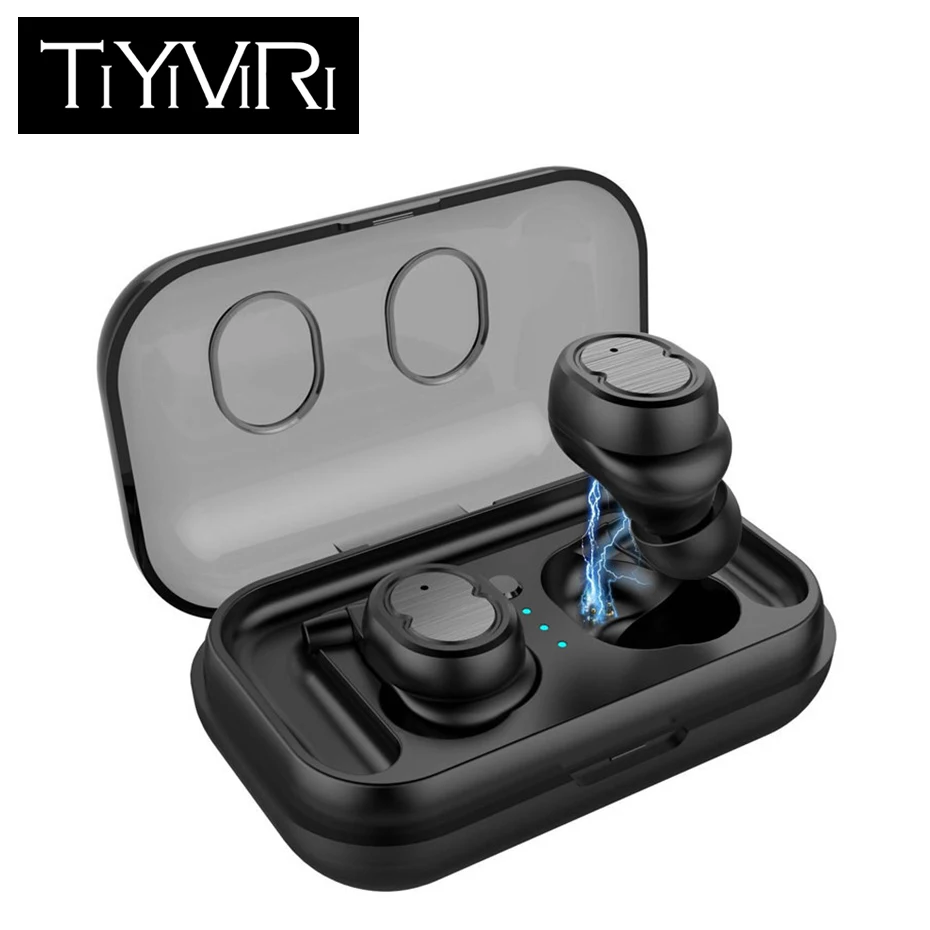 Мини Bluetooth 5 0 наушники с сенсорным управлением стерео музыка в ухо гарнитура IPX5