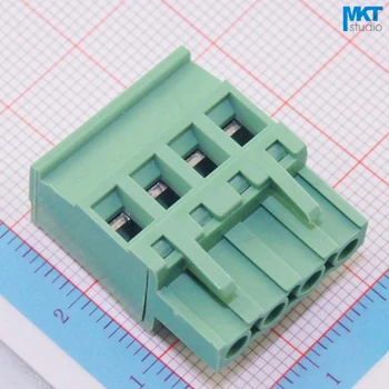 

10Pcs 4P 5.08mm Pitch A-Type Straight Female PCB Electrical Screw Wire Terminal Block Connector Sample
