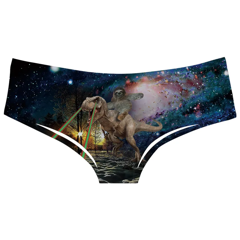 Cat Lovely Winter Womens Breathable Panties Seamless Comfort Underwear Bikini