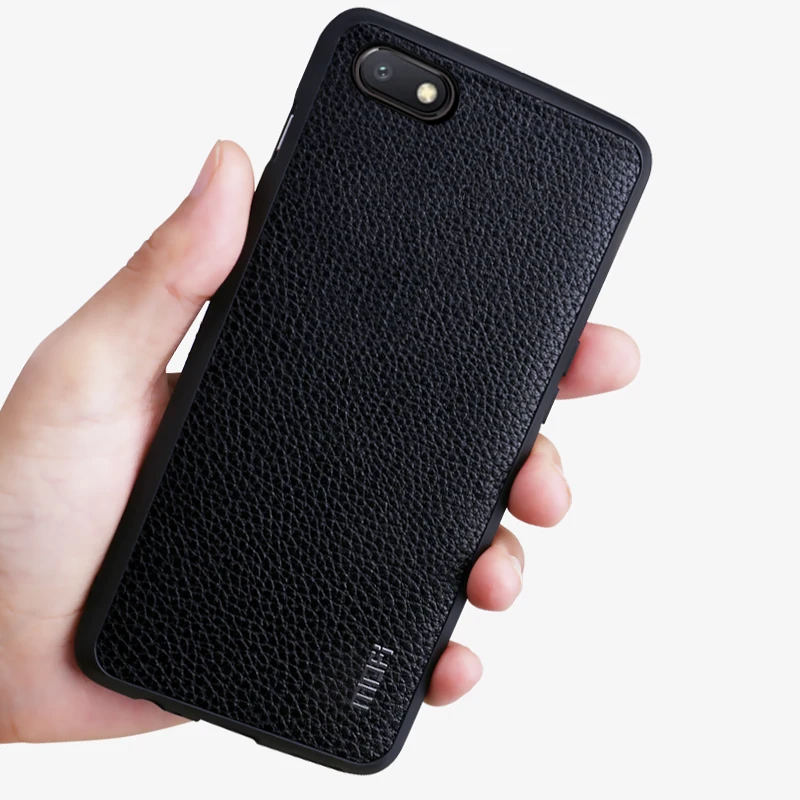 Для Xiaomi Redmi 6A Чехол чехол Mofi задний искусственная кожа зернистый Бизнес Стиль
