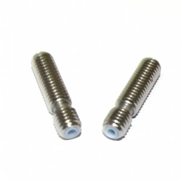 

Free shipping 5pcs/lotNew RepRap 3 D Printer M6*26 printer nozzle throat with Teflon tube