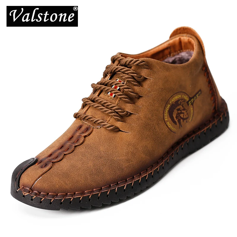 men's handmade vintage leather ankle boots